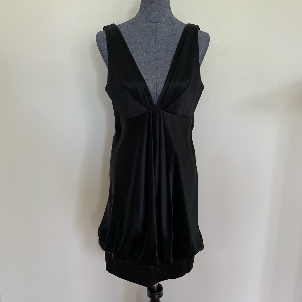 ABS Allen Schwartz Satin Bubble Dress